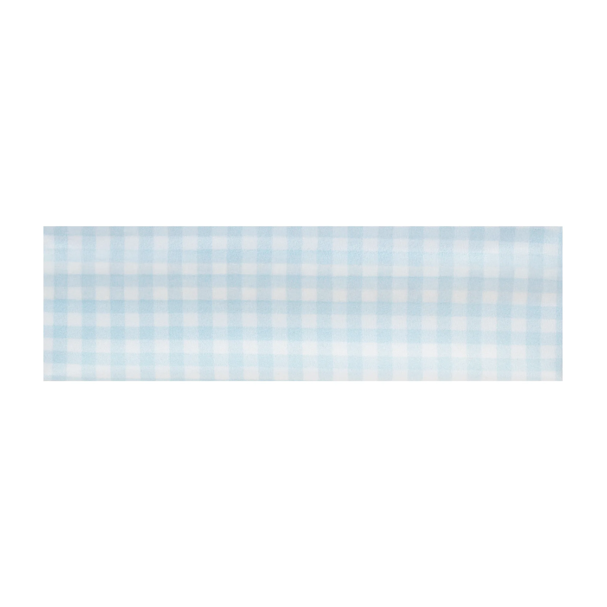 Infinity Headband in Baby Blue Gingham
