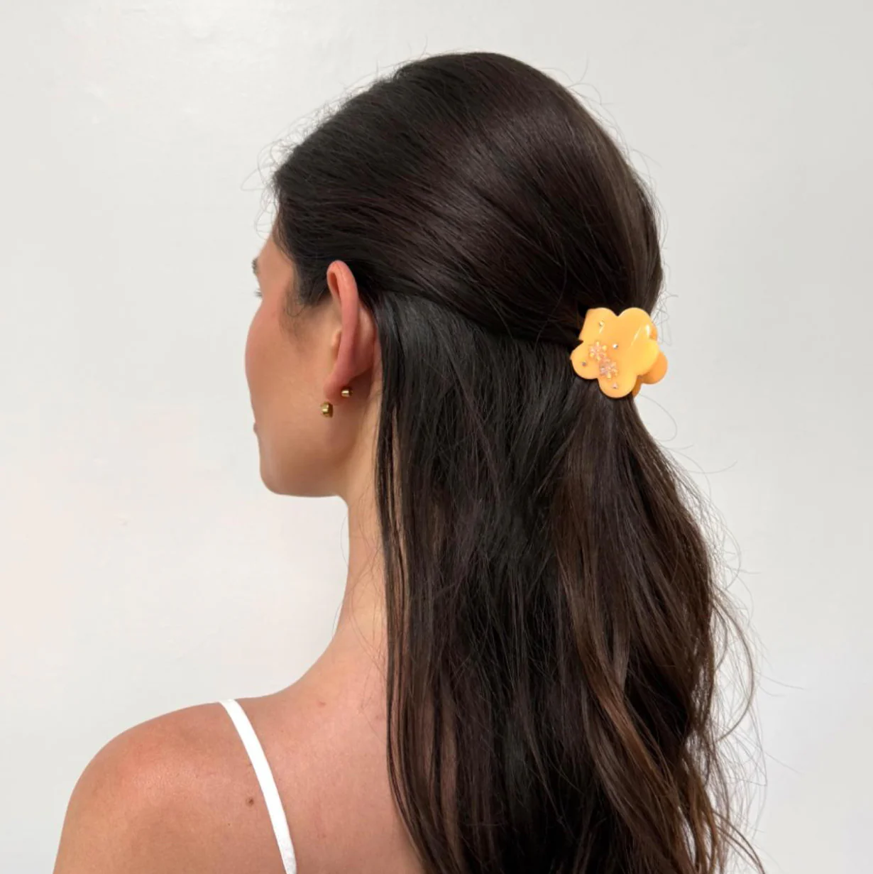 Midi Blossom Clip in Peach Bloom - Image 4