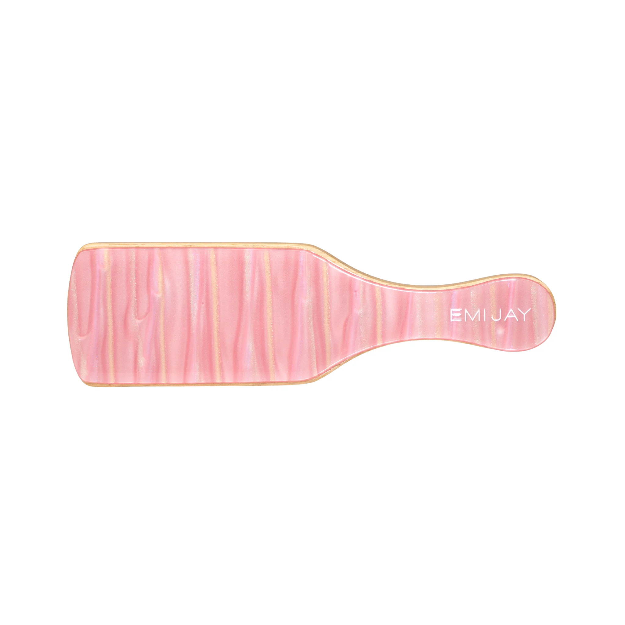 Mini Boar Bristle Brush in Lychee Baby