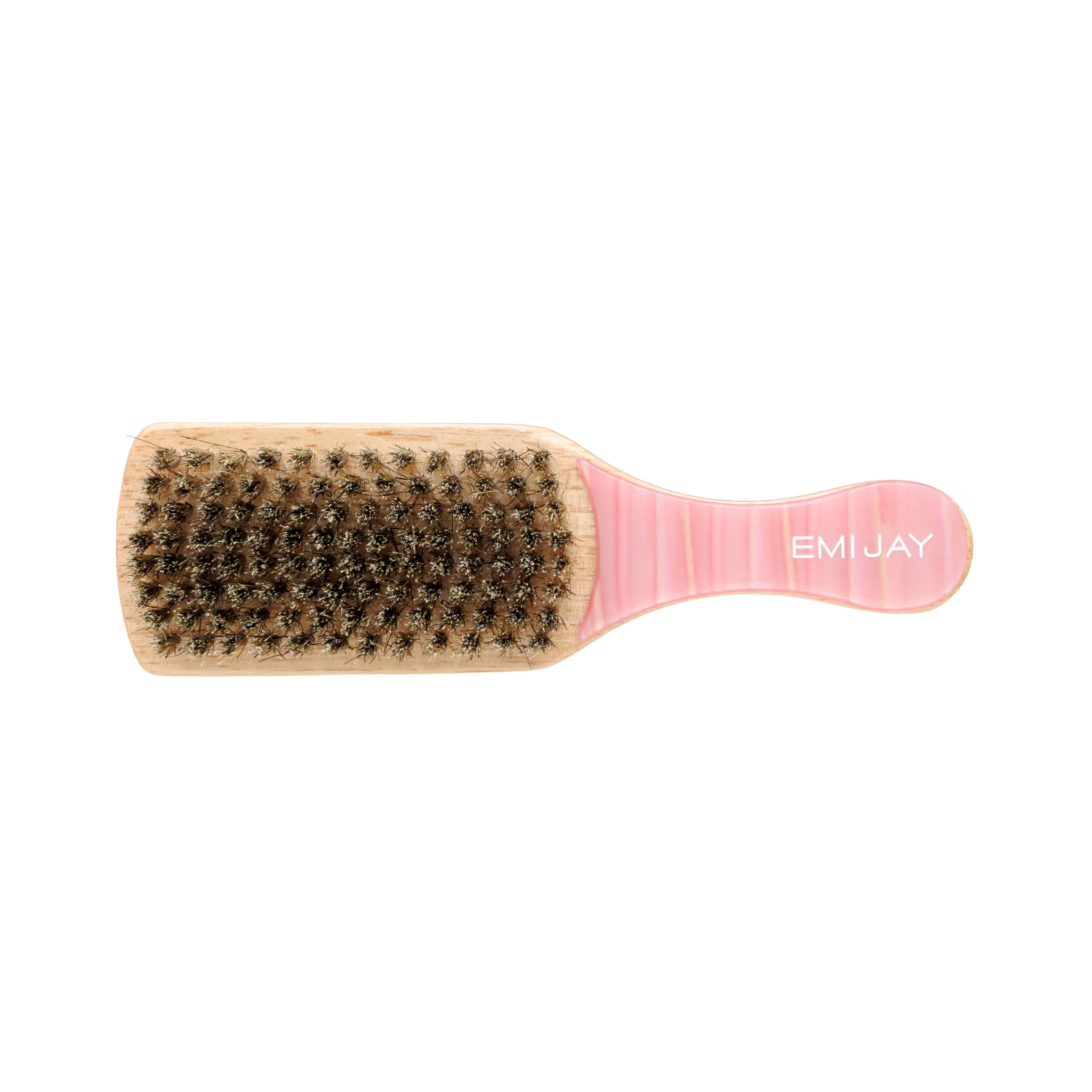 Mini Boar Bristle Brush in Lychee Baby - Image 2