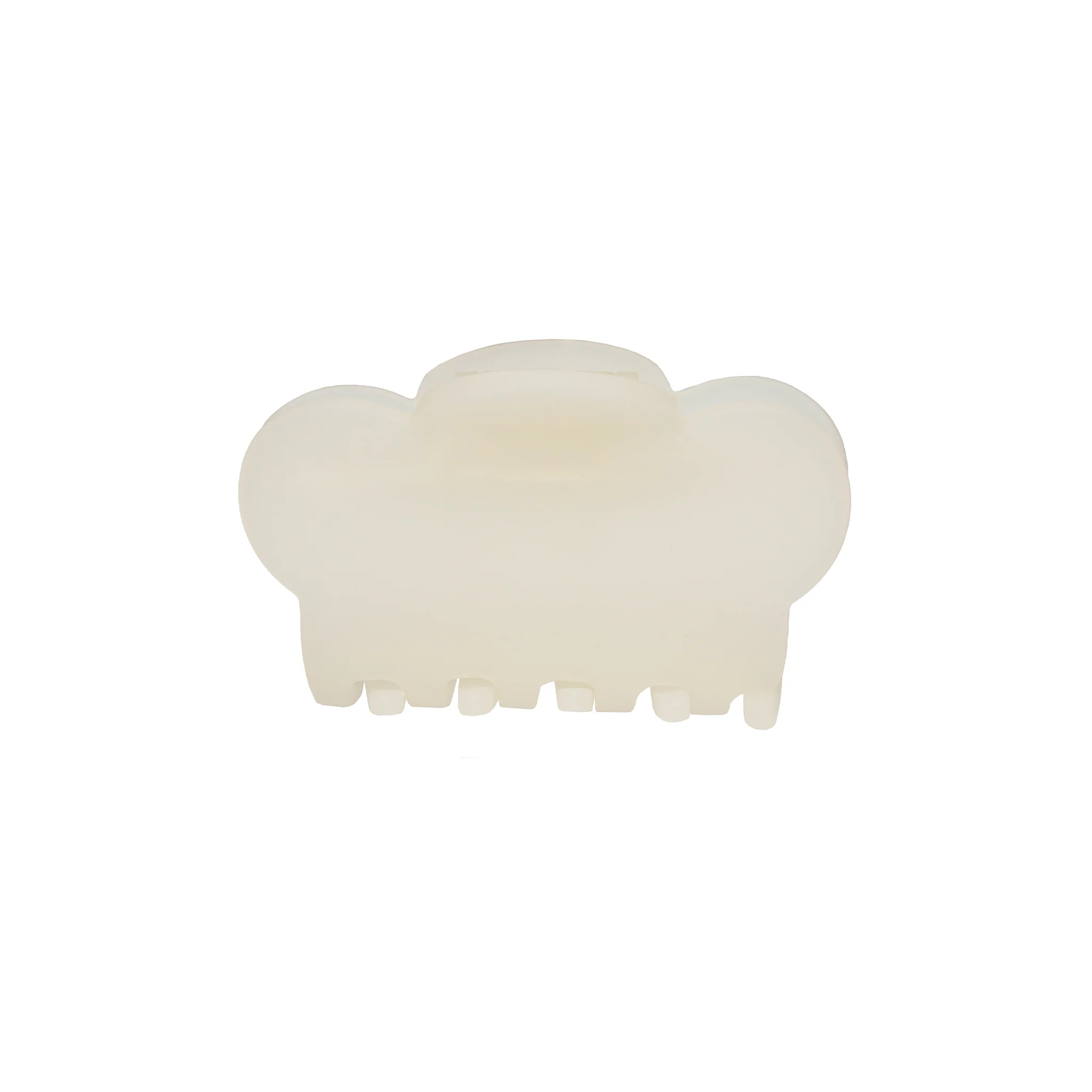 Mini Cloud Clip in Grey Smoke