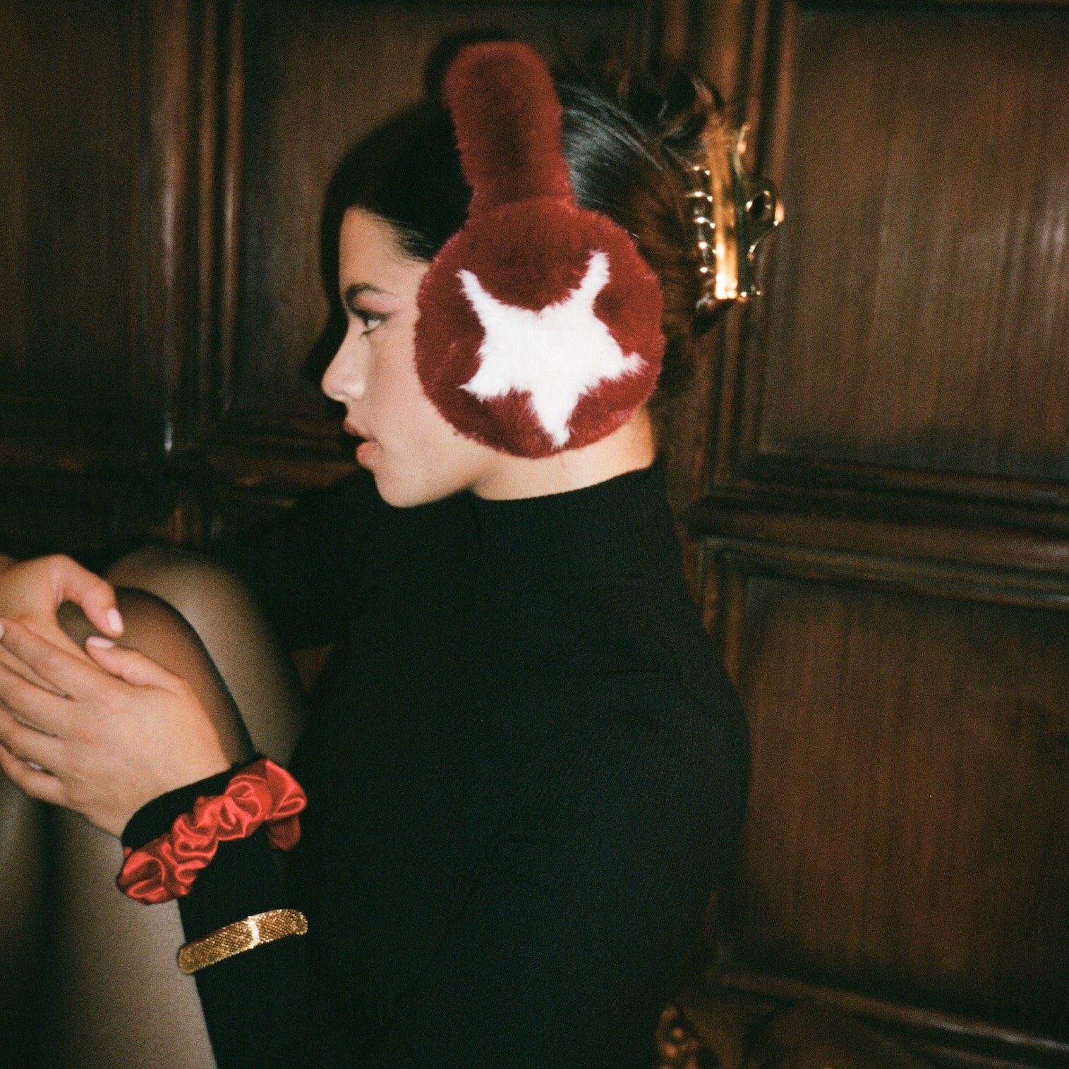 Sugar Muffs in Red Currant - Image 4