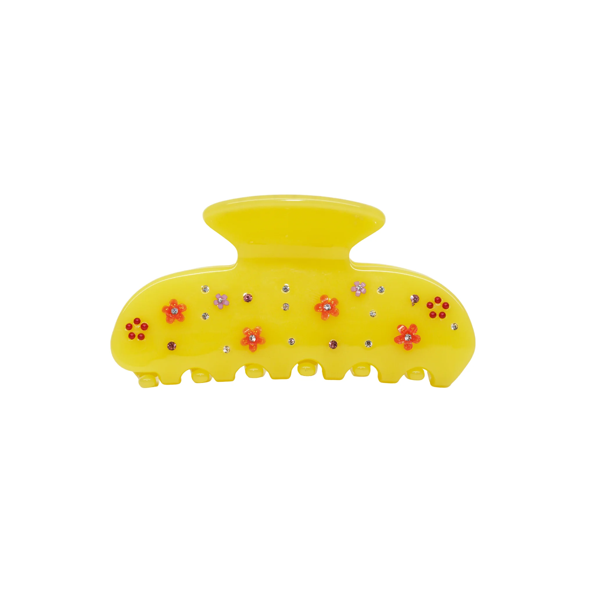 Sweetheart Clip in Citrus Baby Bloom
