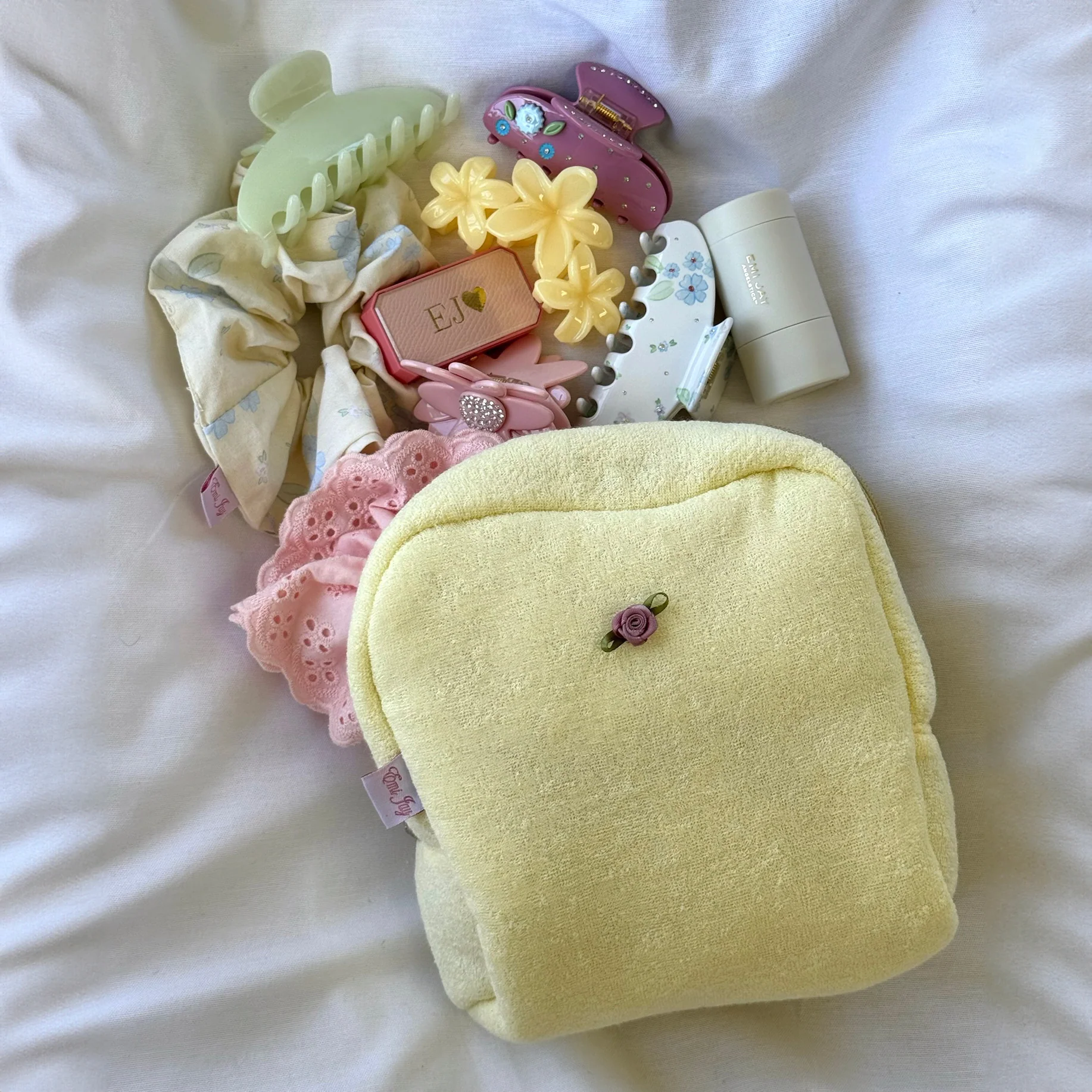 Terry Pouch in Buttercup - Image 3